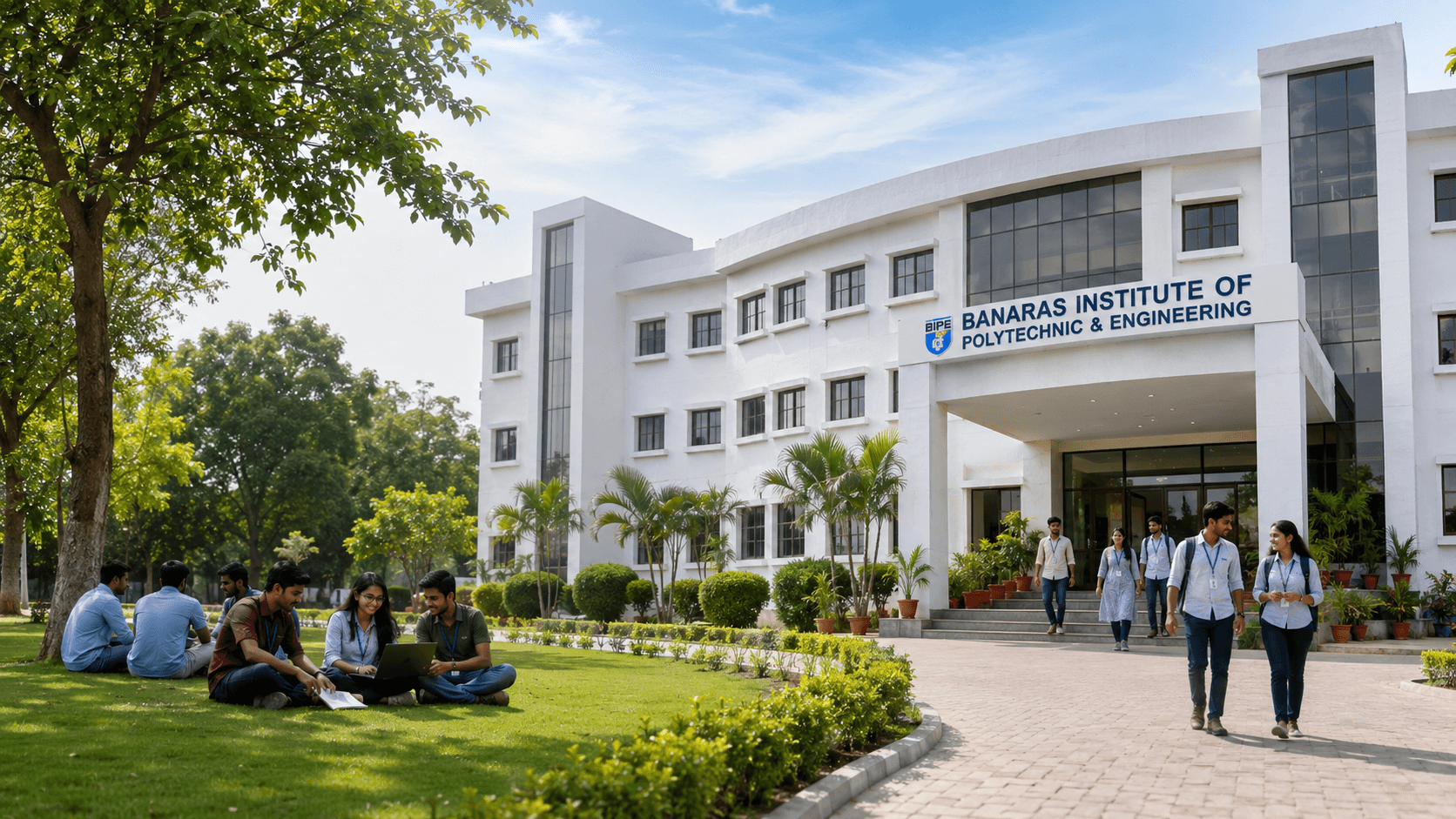BIPE campus — main building